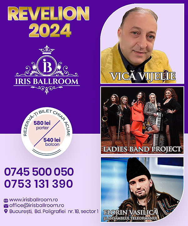 Oferta Revelion 2024 Iris Ballroom